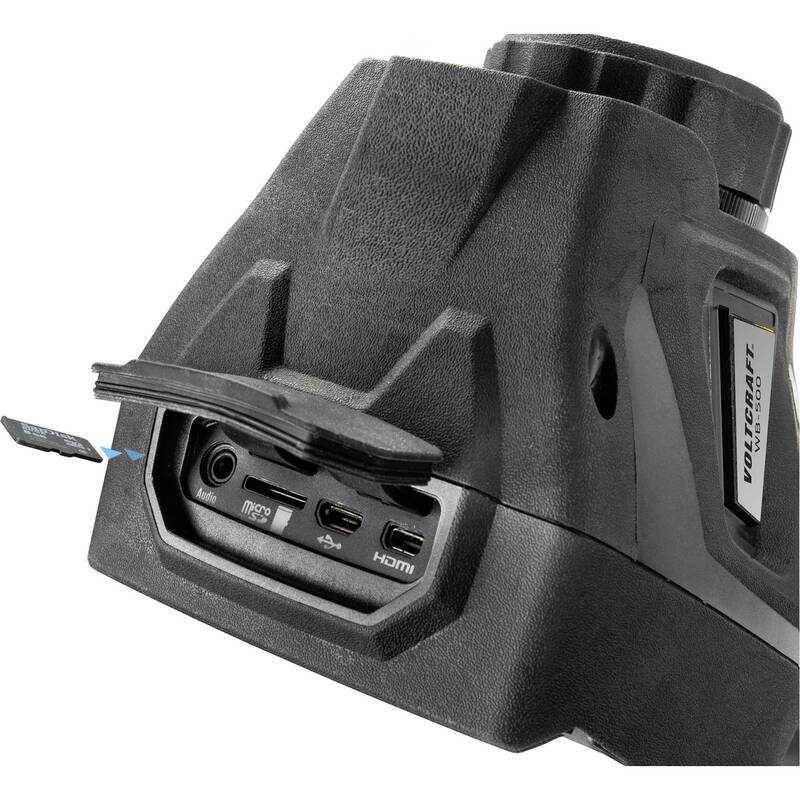 VOLTCRAFT WB-500 Wärmebildkamera Thermalkamera Infrarotkamera Schwarz - 4064161149745