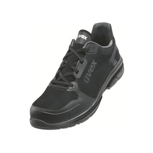 B-Ware Uvex Halbschuhe S1P schwarz Sicherheitsschuhe ergonomisch Weite 12 Größe 44