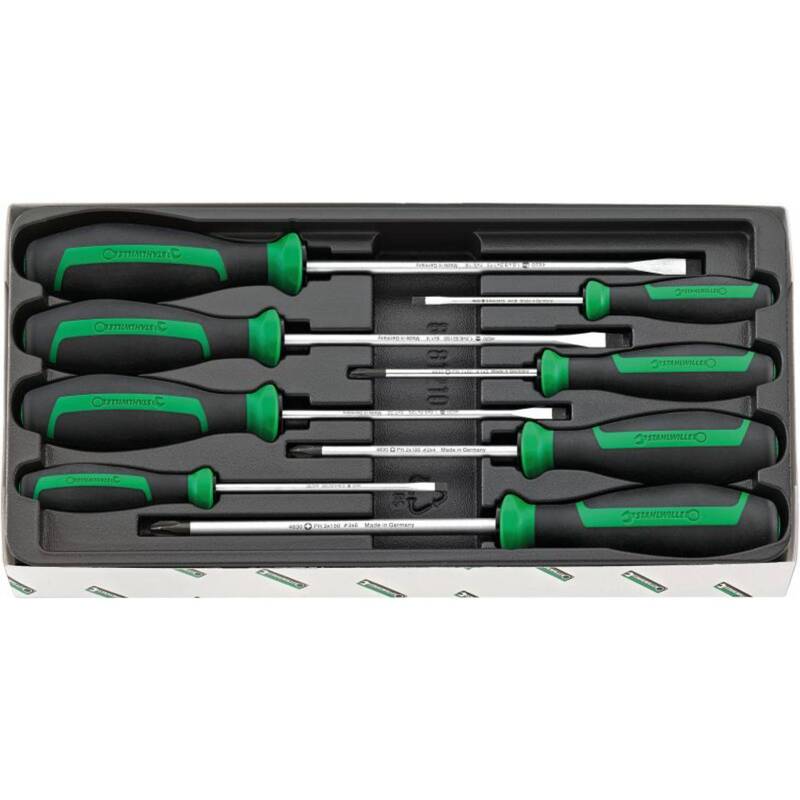 Stahlwille Schraubendreher Schraubenzieher DRALL-SCHRAUBENDREHER Set 8-teilig - 4018754279319