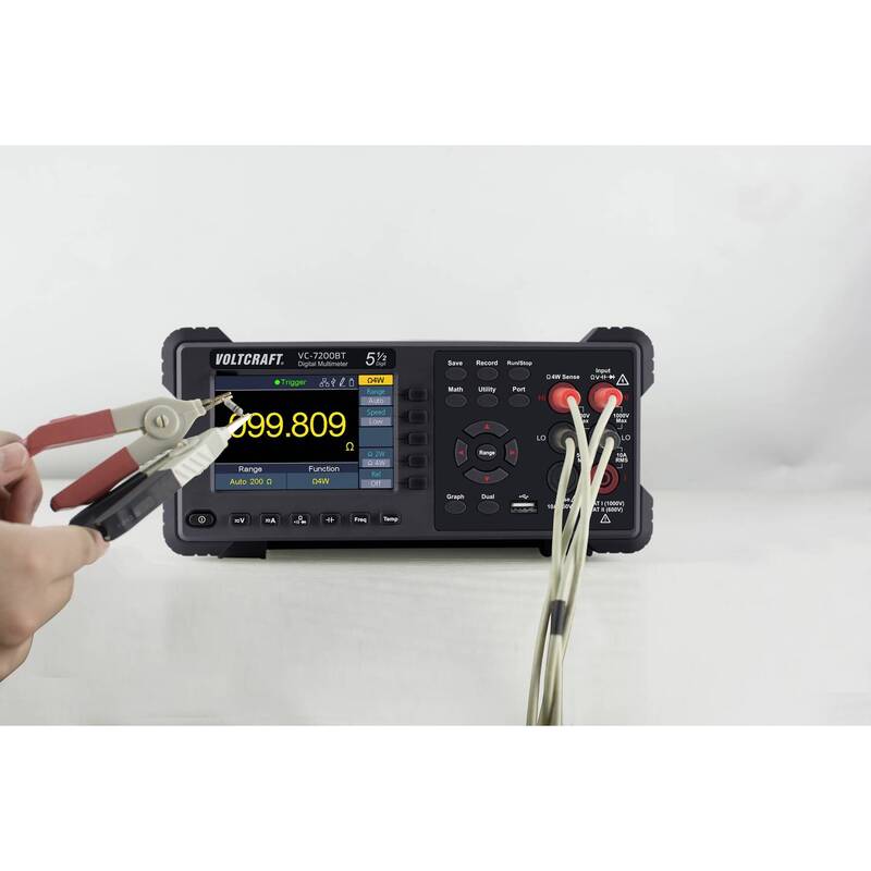Voltcraft Tisch-Multimeter VC-7200BT digital Datenlogger 200000 Counts CAT I - 4064161001470