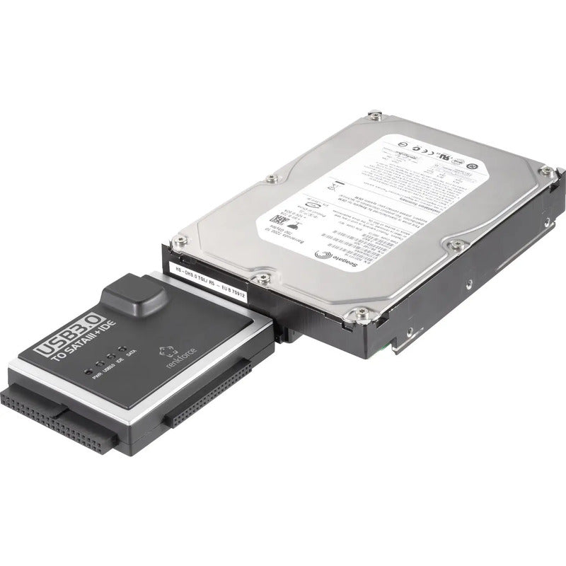 Renkforce USB 3.0 zu IDE+SATA Konverter Externe Festplatte Adapter 2.5-3.5" Kit - 4016138941180