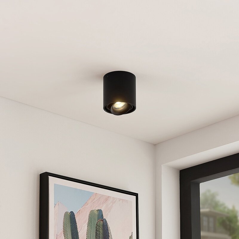 Arcchio Walza Downlight GU10 schwarz Leuchte Lampe Deckenleuchte Deckenlampe - 4251096579284