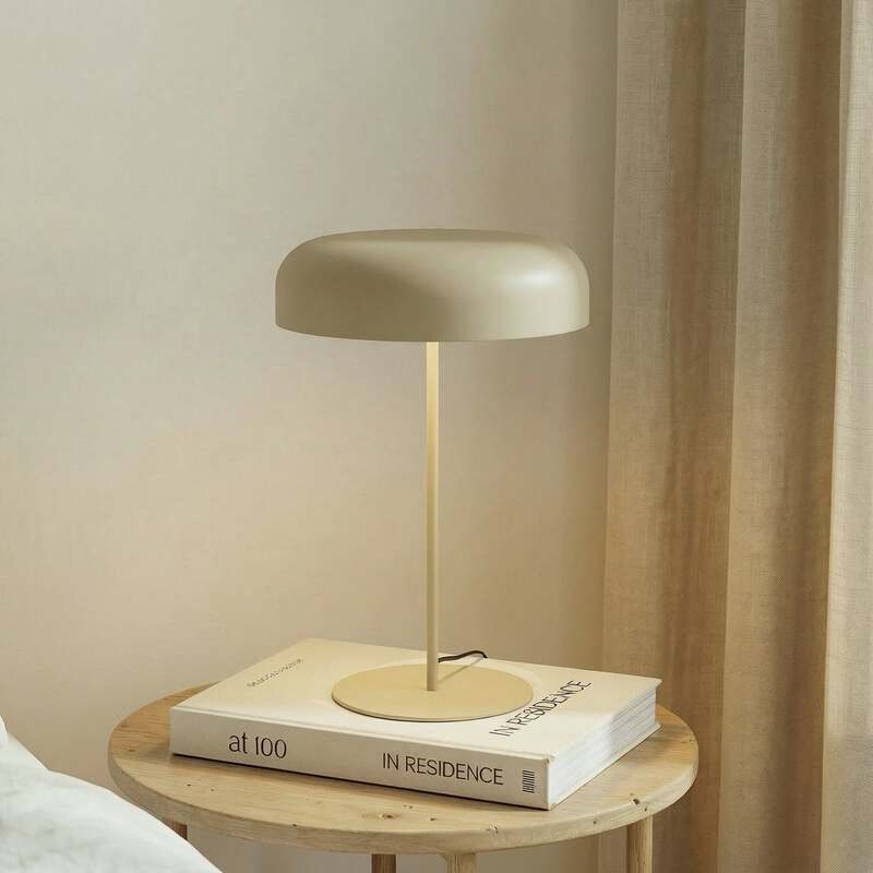Lindby Tischleuchte Edion beige Metall 45 cm E14 2x10W nicht enthalten - 4251911785791