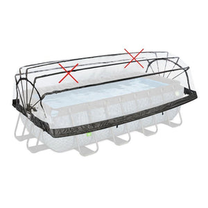 B-Ware EXIT Poolabdeckung Poolplane Abdeckung 400x200cm universell SIEHE TEXT/FOTO