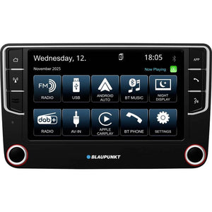 B-Ware Blaupunkt Autoradio Wolfsburg 648 Android Auto Apple CarPlay DAB Tuner schwarz