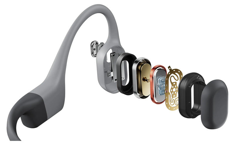 Shokz Kopfhörer Sport OpenSwim Pro kabellos grau 20-20000Hz wasserdicht 27,5g - 0810173486118