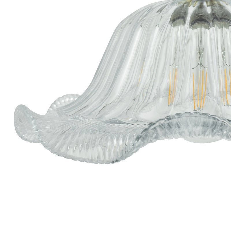 Lindby Pendelleuchte Hängeleuchte Ludowika LED Lampe Leuchte E27 transparent - 4251911797367