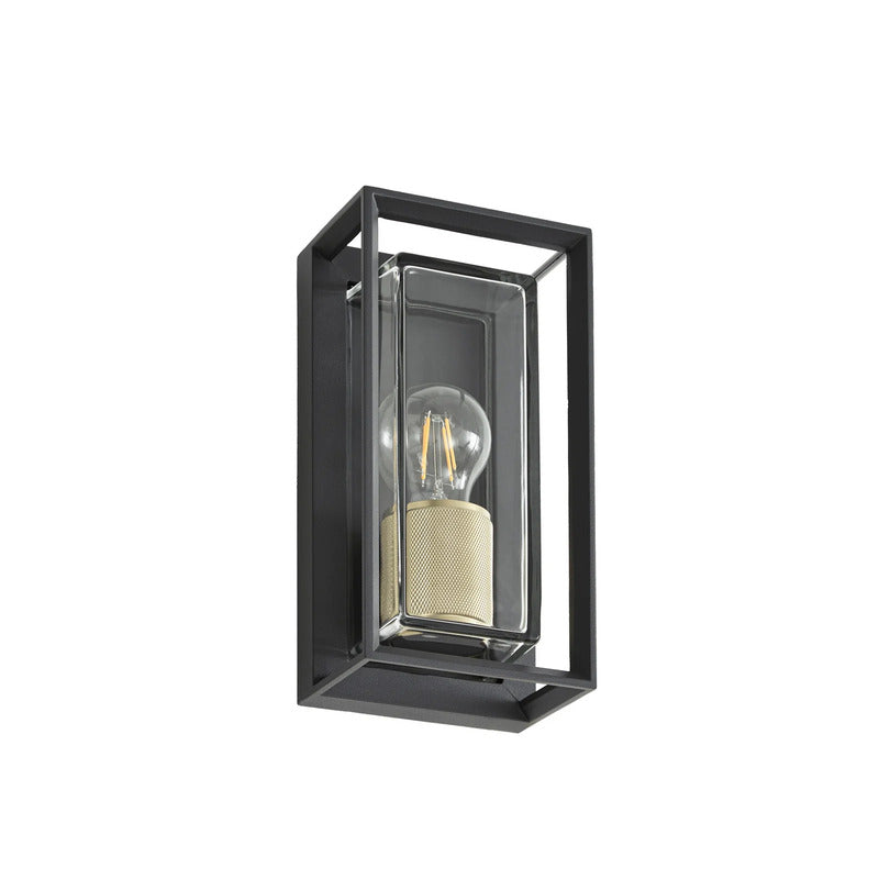 Arcchio Außenwandleuchte Ismera anthrazit Gartenlampe dimmbar IP65 E27 25,6cm - 4255830910395