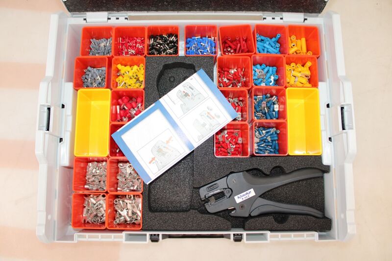 Klauke Quetschverbinder Sortiment LBOXX230B inkl. Crimpzange und - 4012078787307