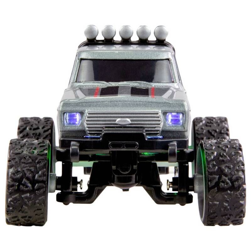 Amewi RC Modellauto Elektro Monstertruck Grau Brushed 1:64 2WD inkl. Akku - 4262500341168