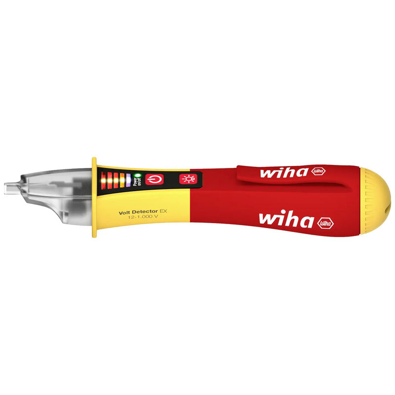 Wiha Spannungsprüfer Volt Detector 12-1000V AC IP67 mit LED Taschenlampe 150mm - 4010995443092