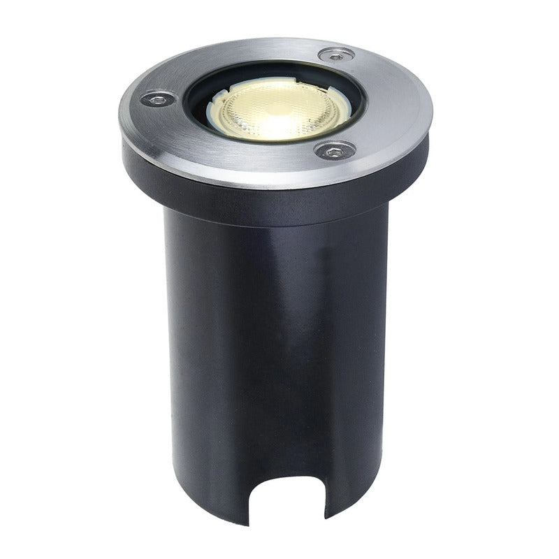 Lucande LED-Bodeneinbauleuchte Kenan Edelstahl Gartenleuchte IP67 Ø7cm 3000K - 6291105701730