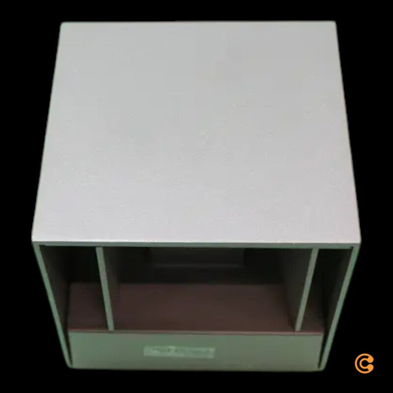Paul Neuhaus Außenwandleuchte Wandlampe LED Block anthrazit Aluminium Glas - 4012248357255