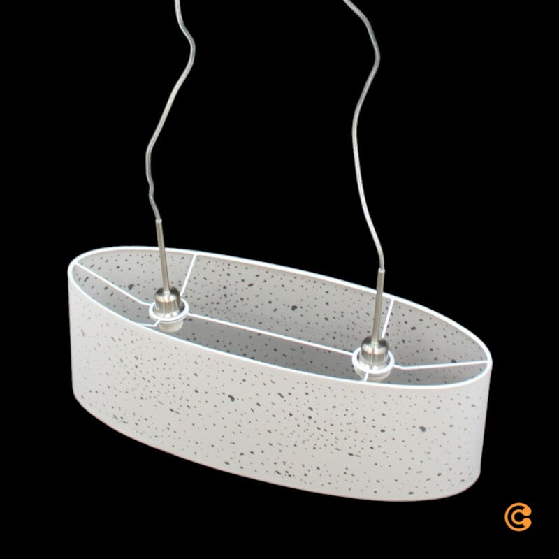 Lindby Pendelleuchte Hängelampe Umma Weiß Wohnzimmer Esszimmer Küche E27 LED - 4251096554014