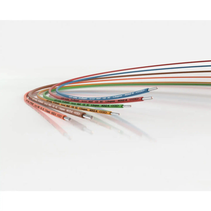 LAPP Einzelader ÖLFLEX HEAT 125 SC 1.5mm² Kabel halogenfrei 750V 100m - 4044776765929