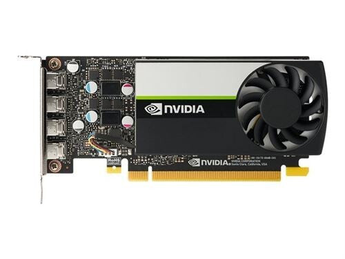 HP Grafikkarte NVIDIA T400E 4GB GDDR6 PCIe 4x Mini DisplayPort 7680x4320 Pixel - 0198415326515