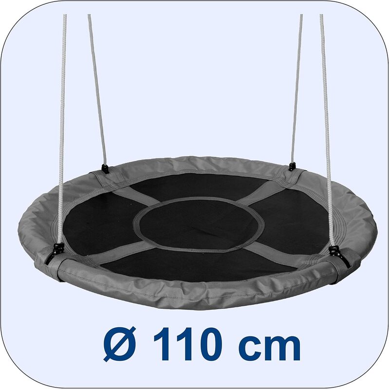 Izzy Nest Schaukel Garten Schaukel 110cm 150kg Tellerschaukel Handtuchschaukel - 4047385232290