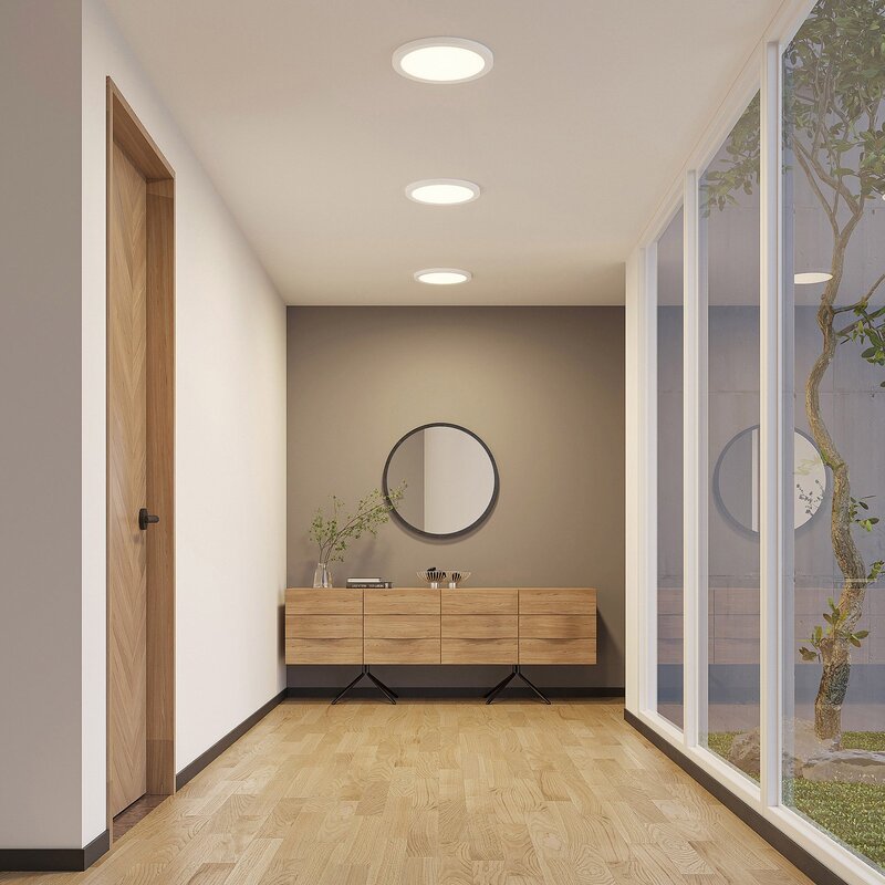 Aureka Deckenlampe Deckenleuchte LED Radarsensor Bewegungsmelder weiß 33 cm - 4251911706635