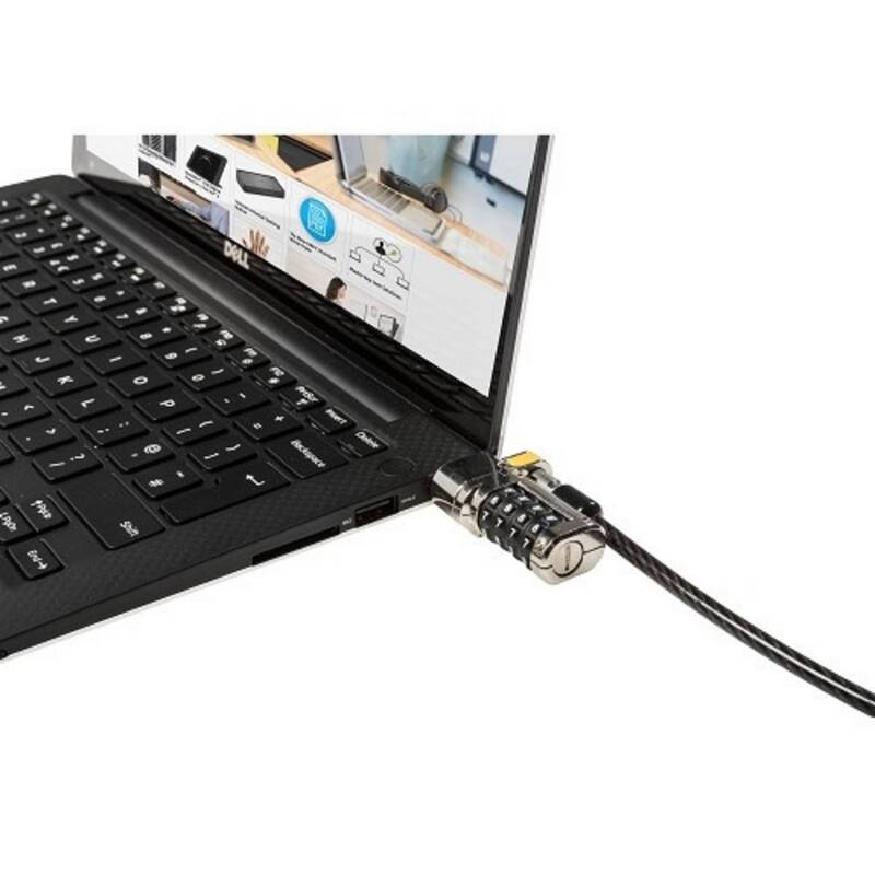 Dell Laptopschloss Notebookschloss Zahlenschloss Kensington Clicksafe Lock 1.8m - 5028252511834