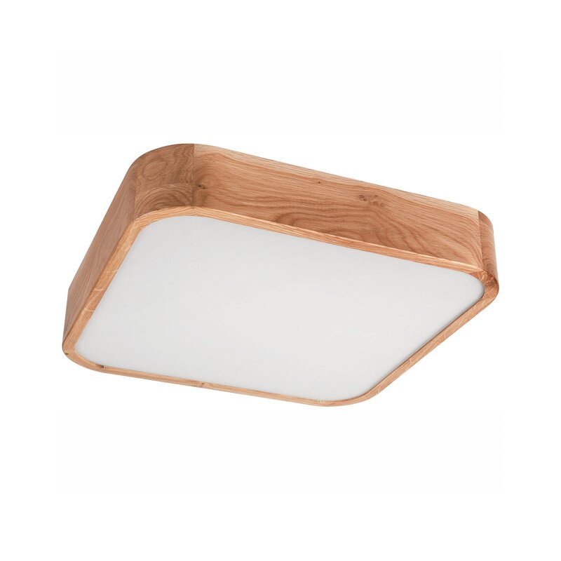 Envostar Gaspar Deckenleuchte Lampe Holz eckig 45x45 cm Deckenlampe Lampe Spot - 4251911783698