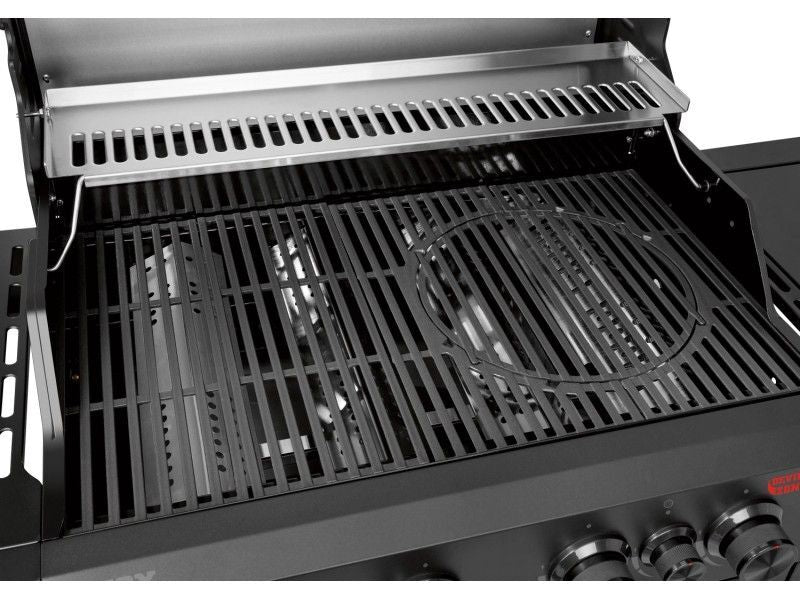 Jamestown Gasgrill 4-Brenner Knox II Grill mit Seitenbrenner für vielseitige - 4007873218415