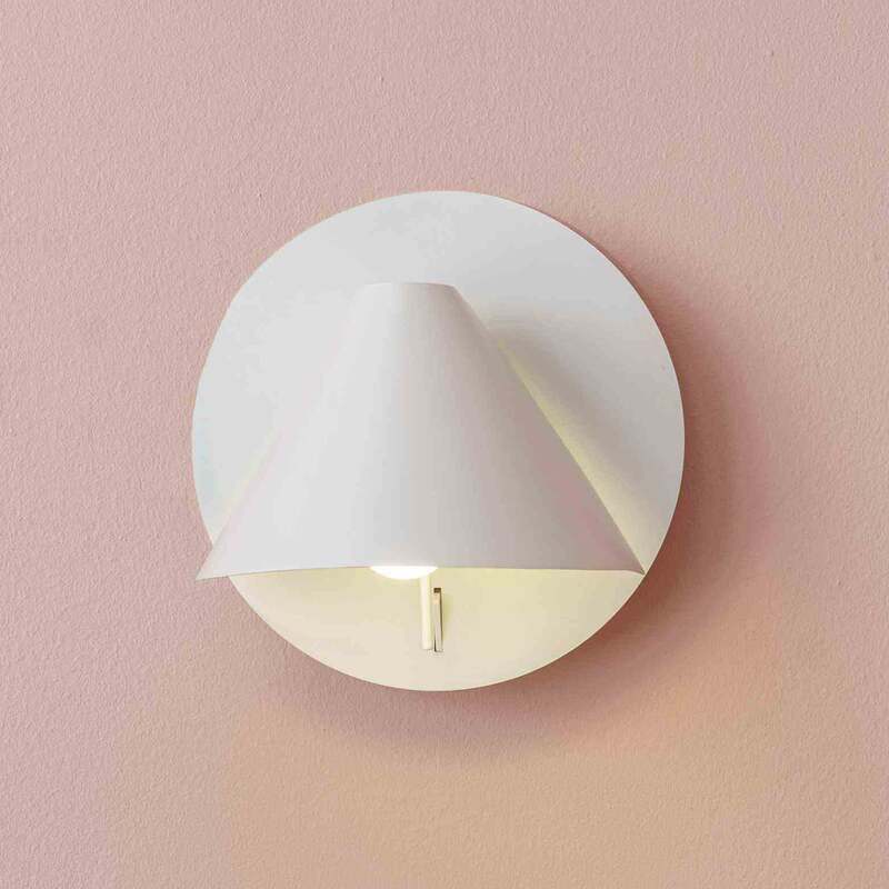 FARO BARCELONA Wandleuchte Noon LED Lampe dreh- und schwenkbar weiß 21,1cm - 8421776718883