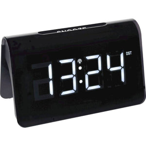 B-Ware TFA Dostmann Funk Wecker digital Schwarz großes Display 1 Alarmzeit Kunststoff