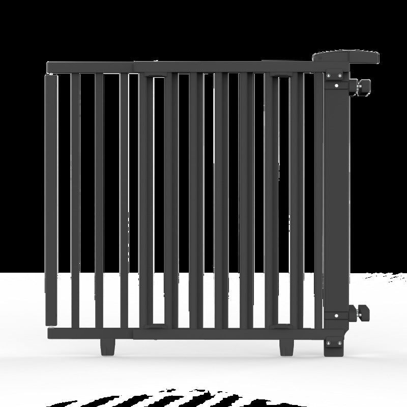 Geuther Treppenschutzgitter Gitter Schutzgitter Schwarz 93-135cm kindgerecht - 2000583167600