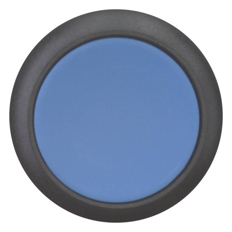 Eaton Drucktaster Taste M22S-DR-B blau Frontring Kunststoff 4 STÜCK - 4015082166243