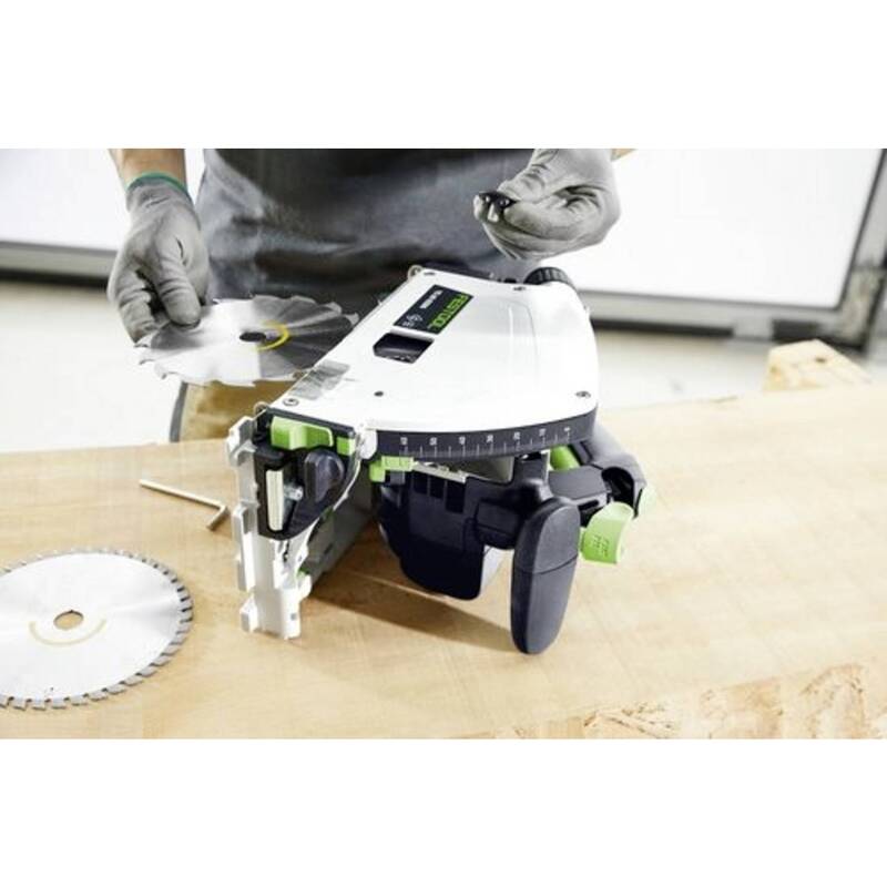 Festool Tauchsäge TS 60 KEBQ-Plus 1500W bürstenlos 62mm Schnitttiefe präzise - 4014549373620
