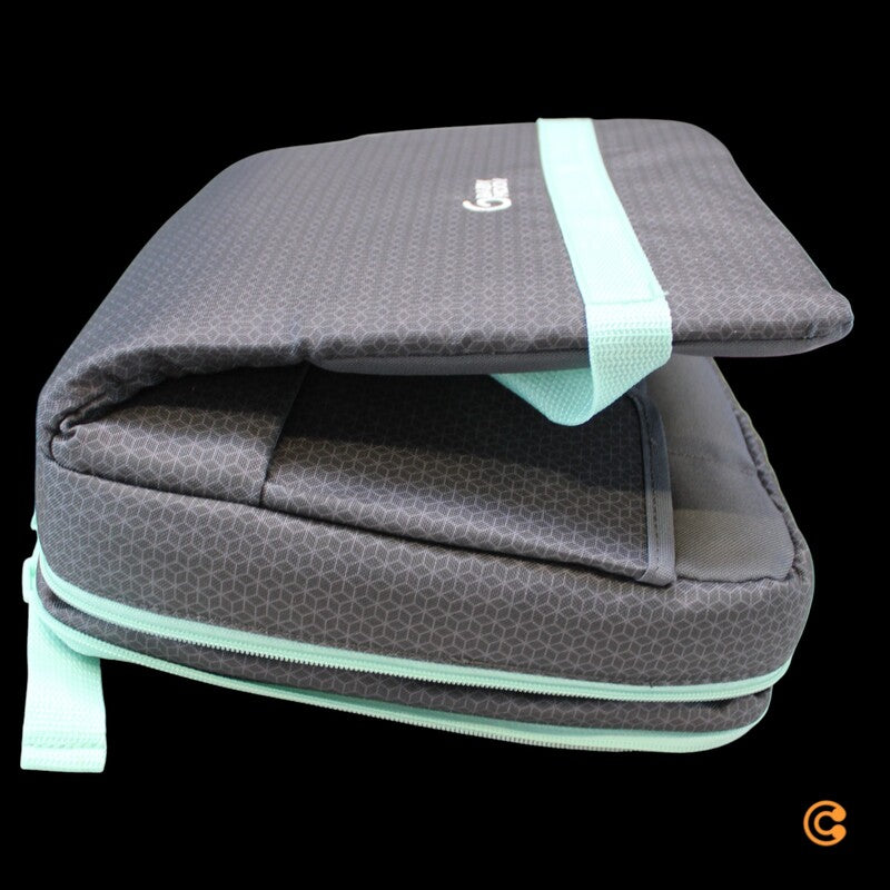 Babymoov Up & Go Sitzerhöhung bis zu 14 cm zusammenzuklappbar grau - 3661276148178