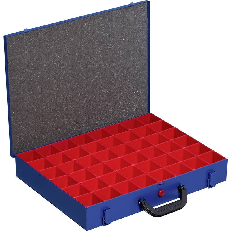 Allit Sortimentskoffer EuroPlus Pro M 44H-48 48 Fächer variable Unterteilung - 4005187541236