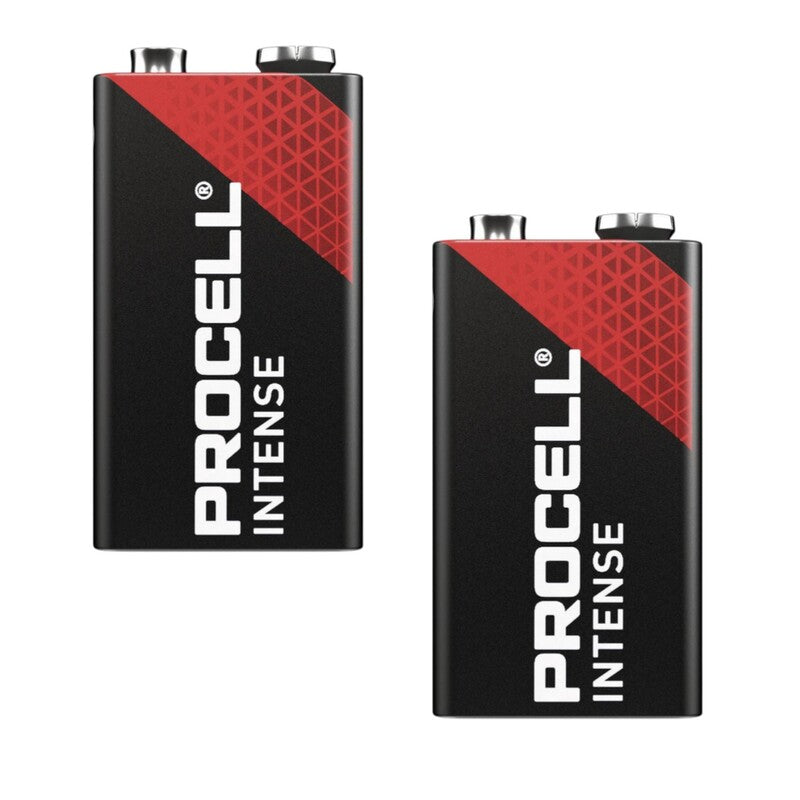 PROCELL Duracell Procell Intense Blockbatterie Batterie 9V 6LR61  2 SETS - 5000394137097