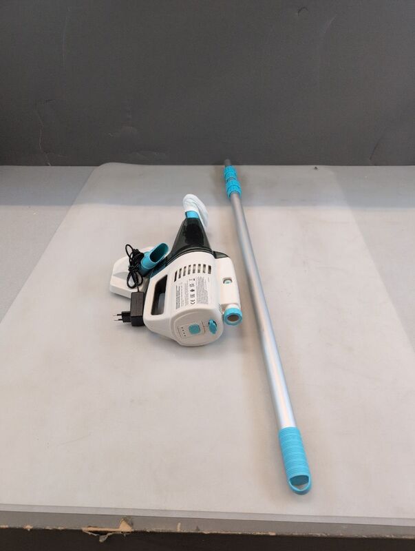 Intex Poolsauger Akku ZR200 Reinigungssauger für Pool und Whirlpool weiß blau - 6941057422770