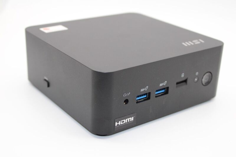 MSI Mini PC CUBI NUC 1MG-024XDE Intel Core 3-100U 8GB 256GB SSD Wi-Fi 6E - 4711377230346