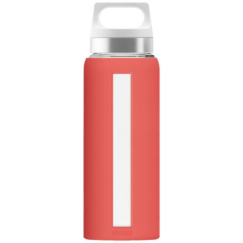 SIGG Trinkflasche Dream Scarlett 0,65l Glas Flasche rot Schraubkappe - 7610465864883