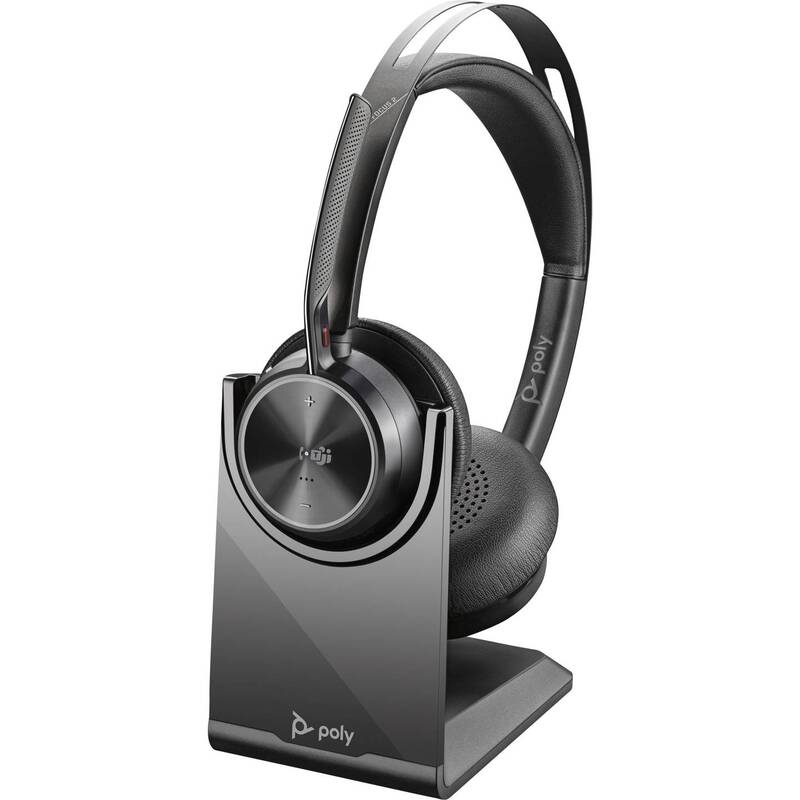 HP POLY Voyager Focus 2 Microsoft Teams Certified with charge stand Headset - 0197029609991