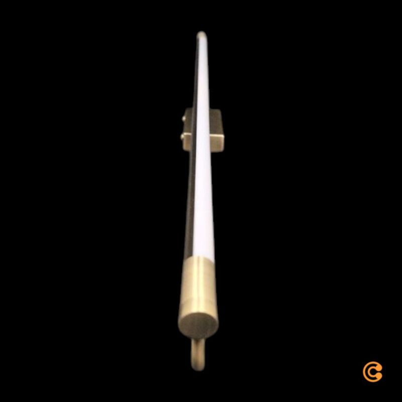 FABAS LUCE Wandleuchte Rapallo LED Wandlampe Messing warmweiß IP44 80cm - 8019282511250