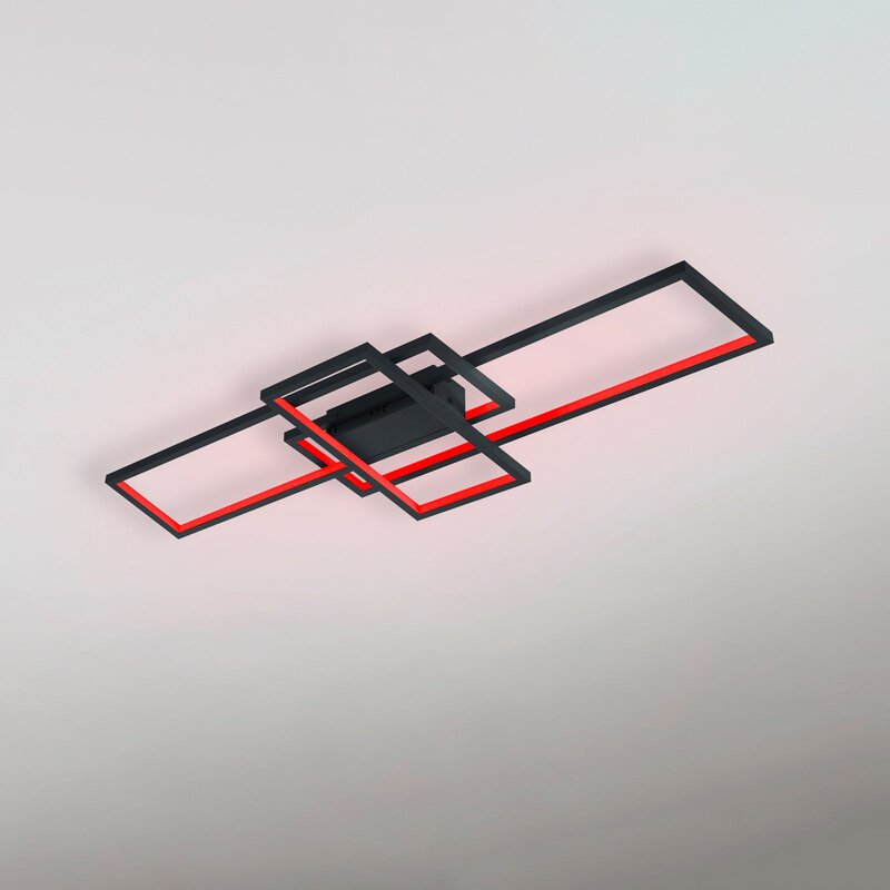 Trio Lighting WiZ Thiago LED-Deckenlampe Deckenlampe Lampe LED 104cm anthrazit - 4017807453751
