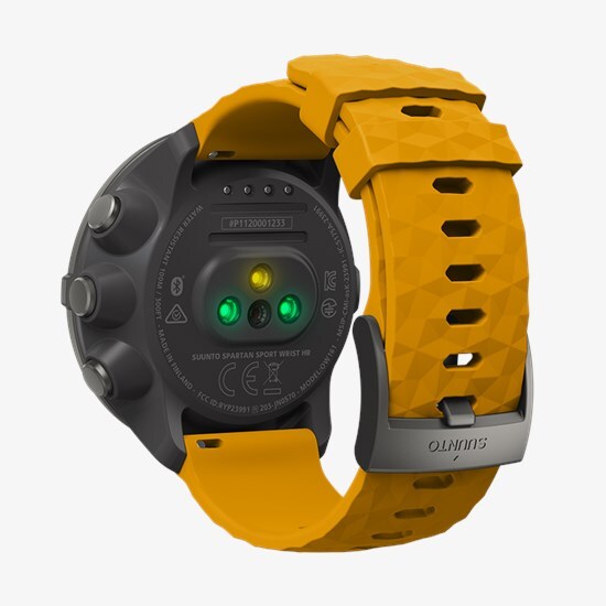 SUUNTO SPARTAN SPORT WRIST HR BARO Amber Uhr Fitnessuhr Fitness Smartwatch gelb - 6417084500014