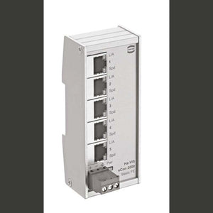 B-Ware Harting Switch Verteiler Ethernet Umschalter Industrial Fast Ethernet unmanaged