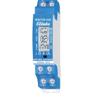 B-Ware Eltako Wechselstromzähler WSZ15D-32A MID 32A digital Heizkostenmessgerät 230V