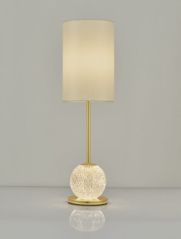 Nova Luce Tischleuchte Tischlampe BRILLE LED Gold Neutralweiß Leuchte Lampe 8,8W - 5212017433862