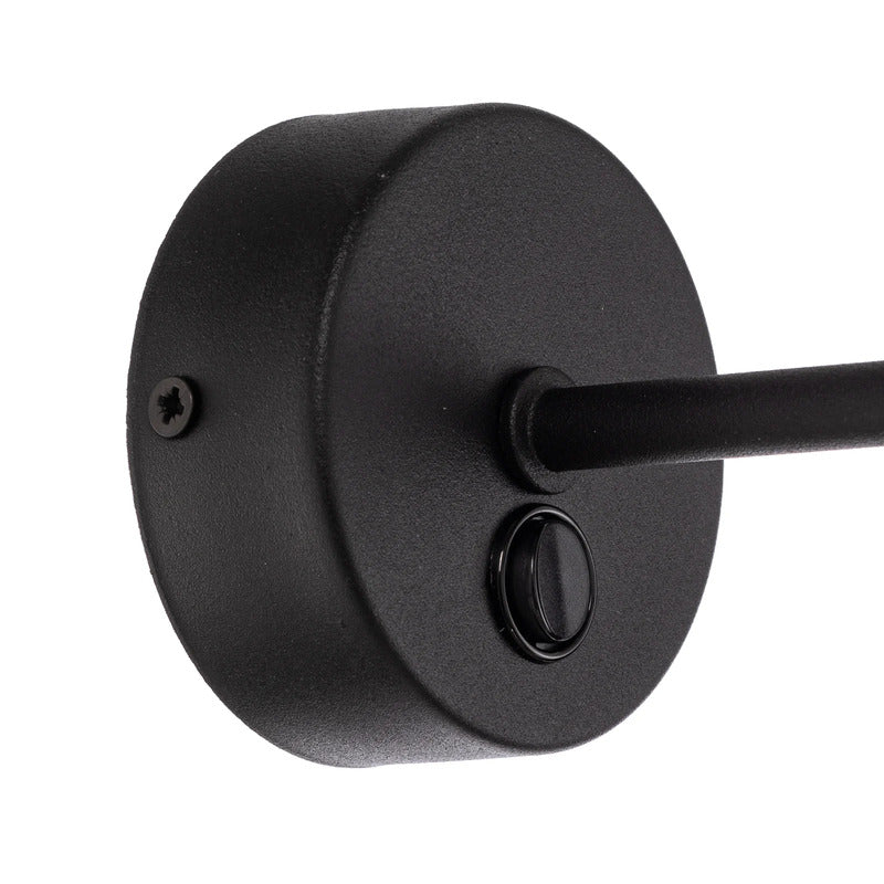 TK Lighting Wandleuchte Juta LED Wandlampe dimmbar beige schwarz 22x30cm - 5901780568580