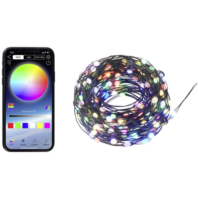 Sygonix SY-5167250 USB-Lichterkette Weihnachtsbeleuchtung Lichterkette 2 STÜCK - 4064161219257
