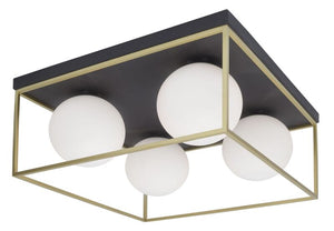 B-Ware Nova Luce Deckenleuchte Deckenlampe JULIET Gold E14 LED Lampe SIEHE TEXT/FOTO