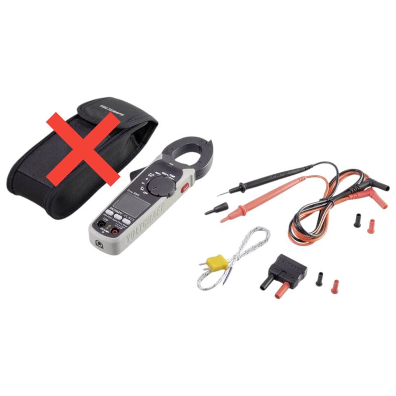 Voltcraft Stromzange VC-523 digitale Messzange 400A CAT III 600V True RMS - 4053199547463