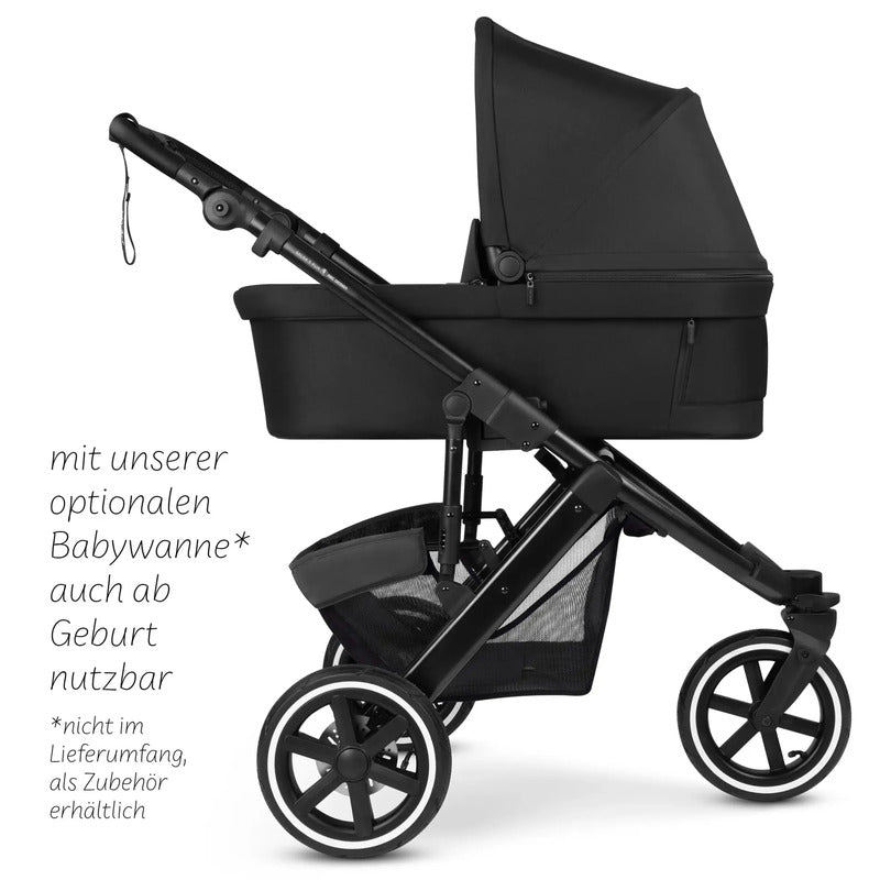 ABC Design Kinderwagen Buggy Salsa 5 Run Sportwagen Joggingwagen schwarz - 4045875176647