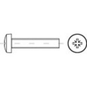 B-Ware Toolcraft Linsenschraube M2.5 4mm Edelstahl A2 Kreuzschlitz Pozidriv 1000 Stück