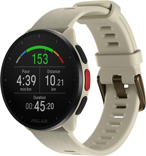 B-Ware Polar Pacer GPS-Laufuhr Smartwatch Pulsuhr Sportuhr Uhr Fitnessuhr Cloud White